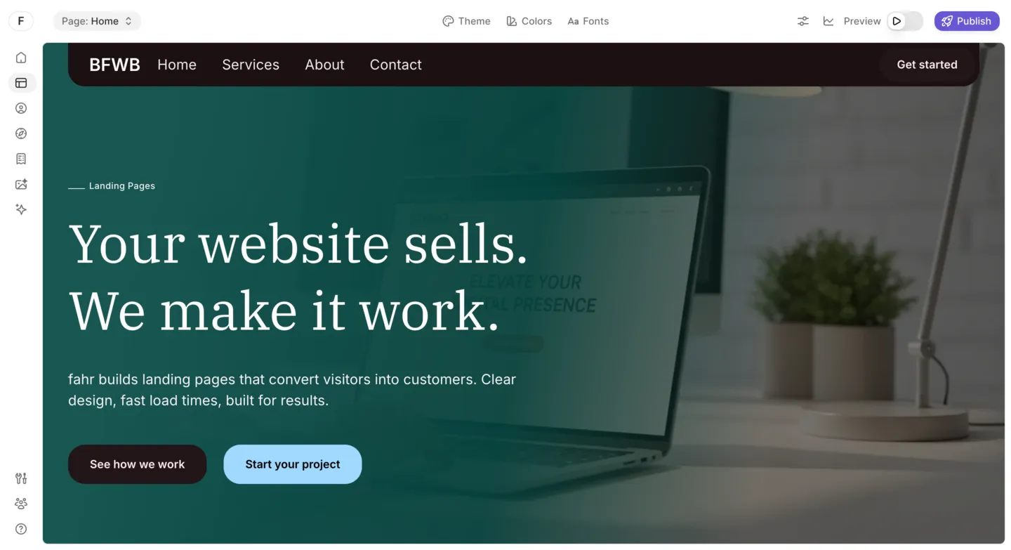 Durable editor interface